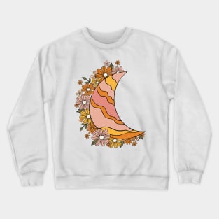 Flowers Crescent Crewneck Sweatshirt